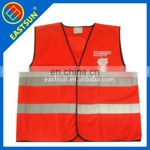 Wholesale Yellow 120g Polyester Reflective Safety Vest photo-3