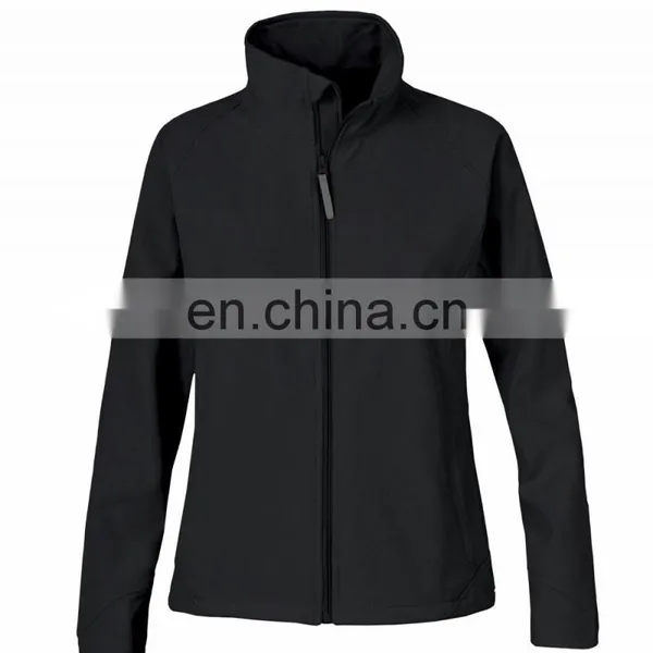 Stylish Softshell Waterproof Women Jacket Black Jacket photo-2