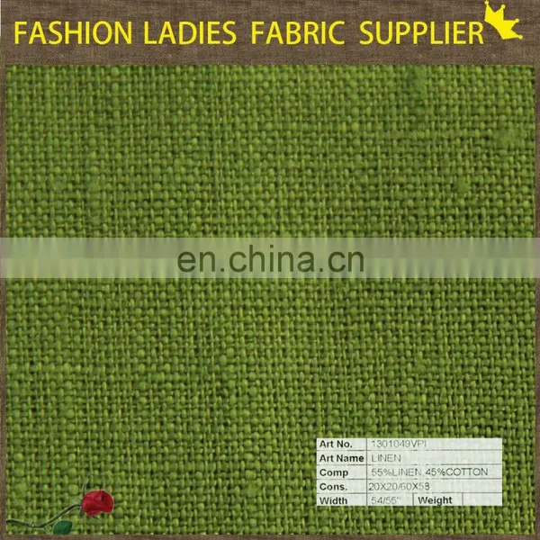 Top Selling Linen 55% Linen 45% Cotton Linen Fabric photo-2