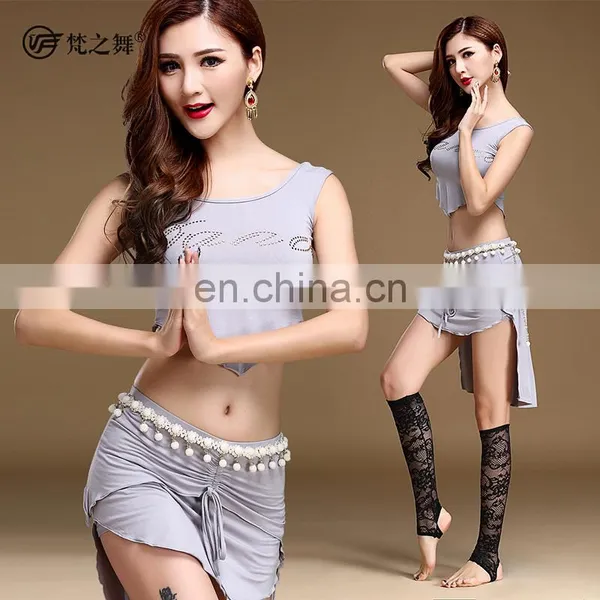 T-5126 New Arrival Fashion Sexy Sleeveless Modal Bellydance Costumes photo-2