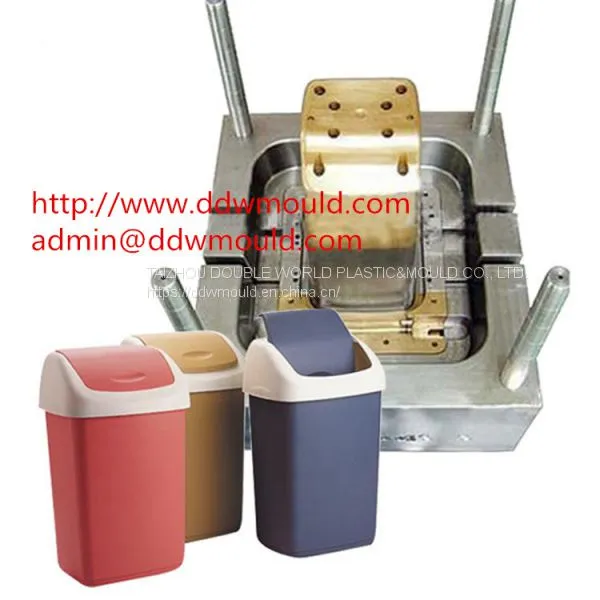 ＤＤＷ Outdoor  Plastic Trash can Mold Injection Trash can Mold exported to Mexico