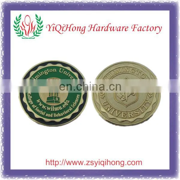 Gold Souvenir Coin/custom Metal Souvenir Coins
