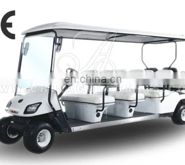 New Electric 8 Seater Golf Cart for Sale Sightseeing Bus for Airport photo-4