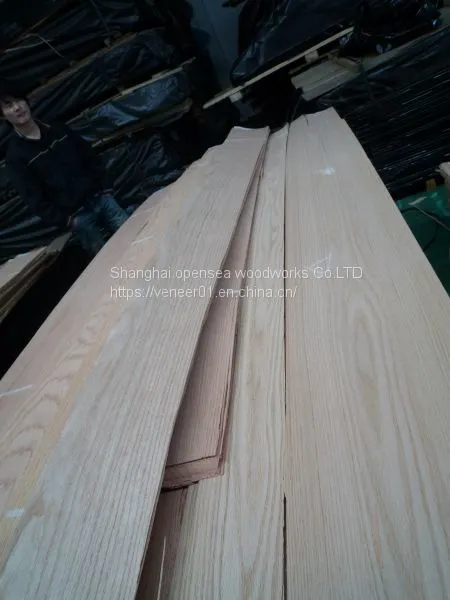 Natural North America Red Oak Wood Veneer Whith Grade of FA photo-2