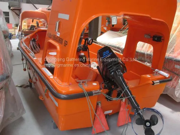 4.5m Single Hook Marine SOLAS Rescue Boat photo-2
