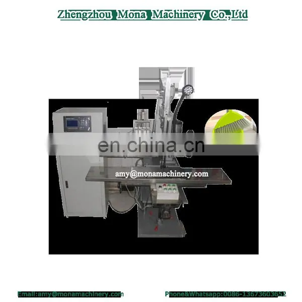 2 Axis 3 Heads Broom Drilling and Tufting Machine Automatic Brush Making Machine photo-3