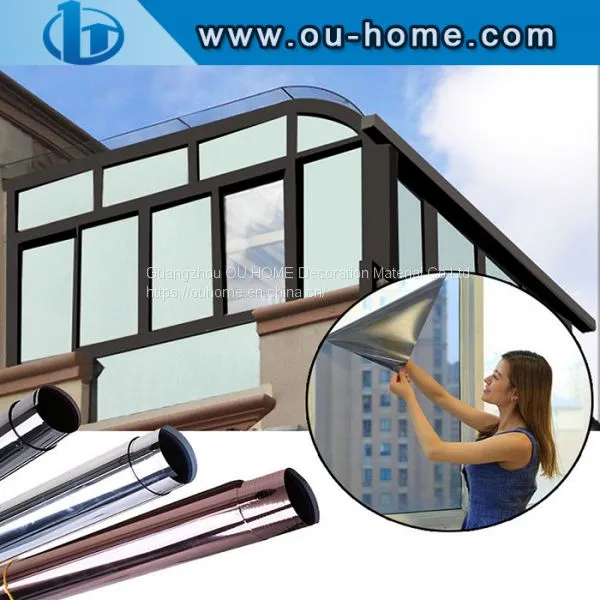 Solar Building Film Privacy Protect Glass Window Film Heat Anti UV Sticker photo-2