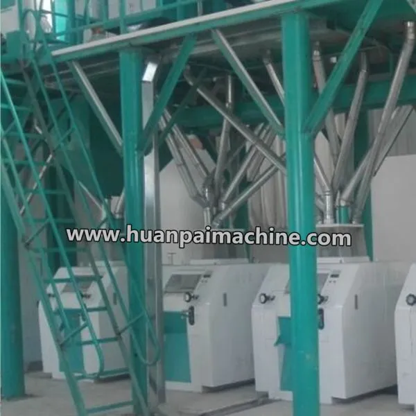 50-60TPD Maize Milling Machines Posho Mill Machine Maize Processing Machinery