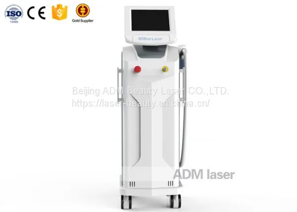 Hochgeschwindigkeits-1-10Hz-Frequenz-808nm-Diodenlaser-Haarentfernungsgerät für Beinrehabilitation. Laserschönheitsgerät mit drei Wellenlängen 808 755 1064nm