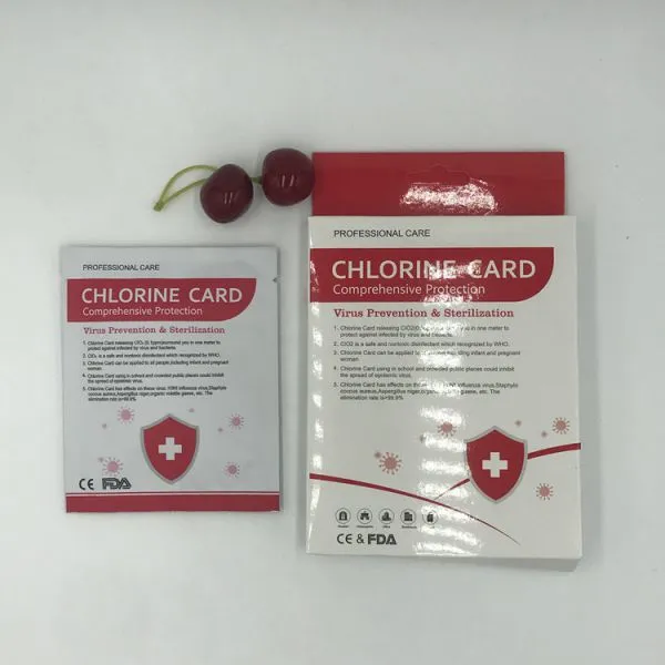Chlorine Dioxide Clo2 Anti Virus Blocker Shut Out Air Doctor Card photo-2