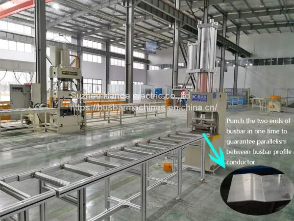 Hydraucli Busbar Punching Machine for Busbar Bending and Cutting
