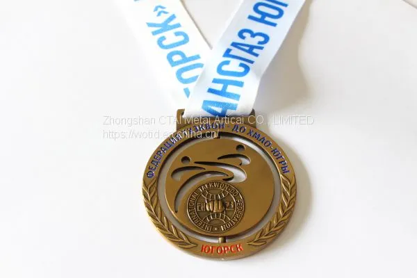Newest Hot Sale Black Color Sport Stopwatch Medal for Souvenir. photo-2