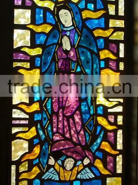 Stained Church Window Glass for Interior or Exterior Decoration photo-4