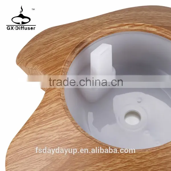 220ml Car Air Purifier Mini Silence Ultrasonic Humidifier Woodgrain Diffuser GX-08K photo-4
