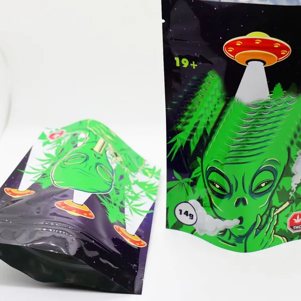 Moisture Proof Reusable Plastic Food Packing Bag For 300g Can be Customized