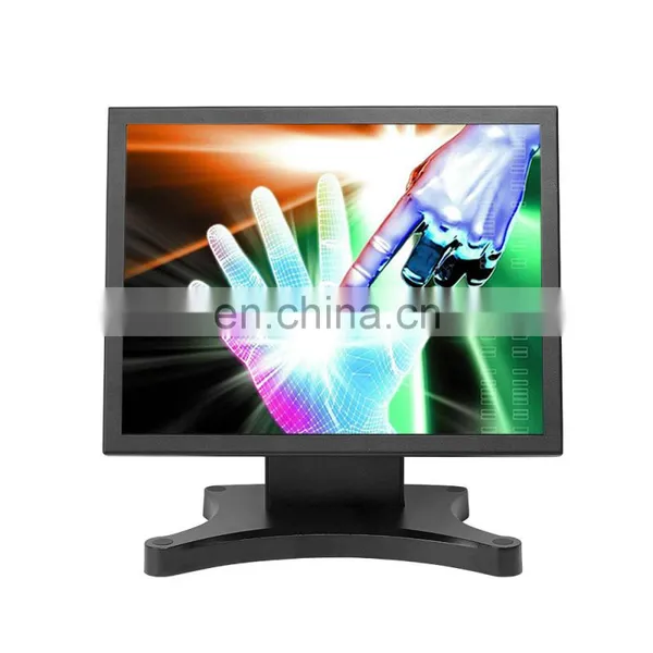 15inch Industrial LCD Monitor Computer PC Metal Case Monitor Touch Screen Display photo-2