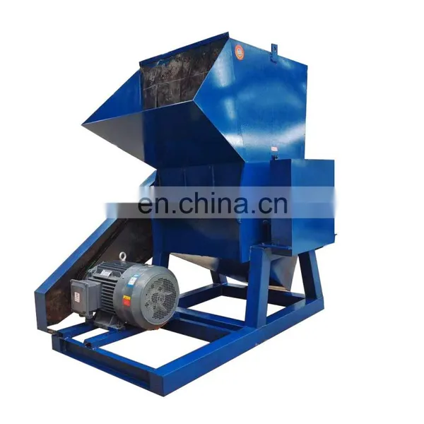 400 Plastic Shredder Cone Barrels PVC Pipes Beverage Bottles Edible Oil Drums Hard Plastic Acrylic Board Crushed