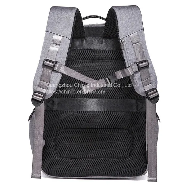 Men Casual Lightweight Mochilas Computer Usb Smart Waterproof Mochilas Rucksack 19 Inch Bag Black Laptop Backpack photo-5