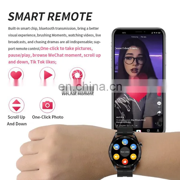 2022 HW28 Heart Rate Monitor Full Touch Smart Watch Men Sports Clock Heart Rate Monitor Smartwatch for IOS Android Phone photo-4