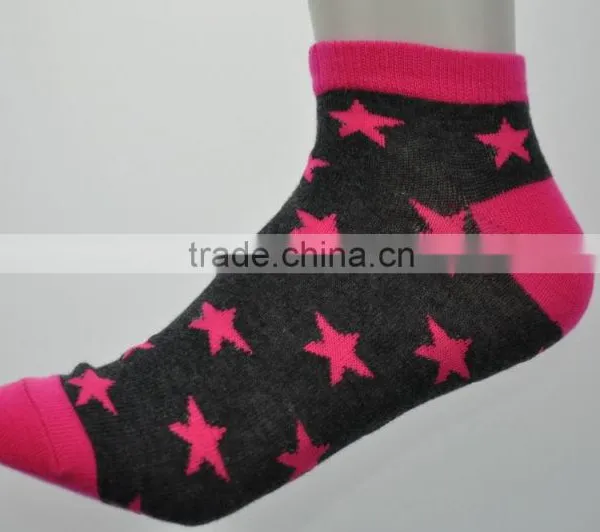 Girl Fluo Ankle Socks, Low Cut Socks. photo-3