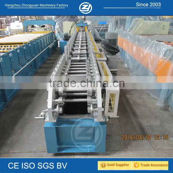 GI/PPGI/Stainless Steel L/V Shape Gutter Forming Machine photo-4