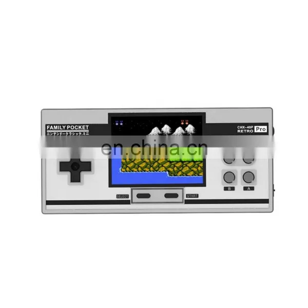 Coolbaby RS-88 Family Pocket Game Console Retro Portable Mini Handheld Game Player Can Store 348 Classic Games 3.0 Inch Color LC