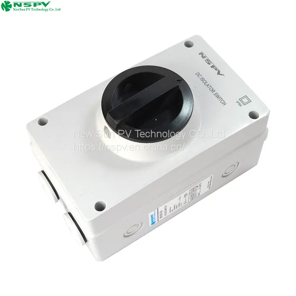DC Solar Waterproof Isolator Switch photo-3