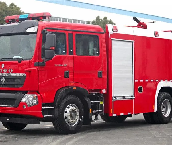 Heavy Truck HOWO 8t Water Tank Foam Fire Truck photo-2