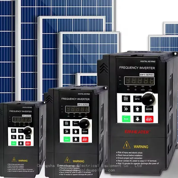 22kw MPPT Solar Vfd Pump 380V Variable Frequency Inverter Inverters Converters 50hz To 60hz 3 Phase Ac Variable Frequency Drive photo-2
