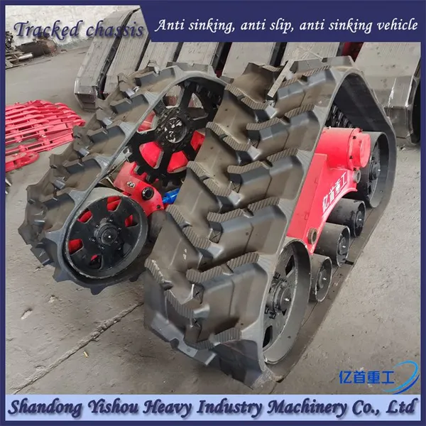 Customized Rubber Anti Sinking Chassis for Trucks for Snow and Desert Driving Operations photo-5