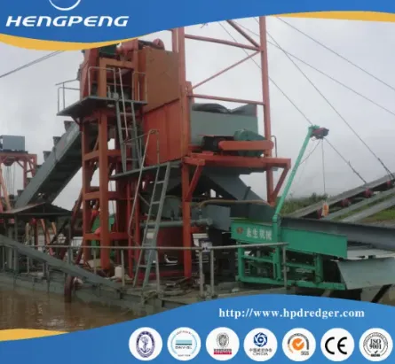 High Output China Chain Bucket Gold Mining Dredger for All Mining Applications