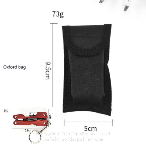 Outdoor Camping Mini Small Portable 9 Kinds of Functions in One Knife Fitter Tool LED Flashlight photo-3