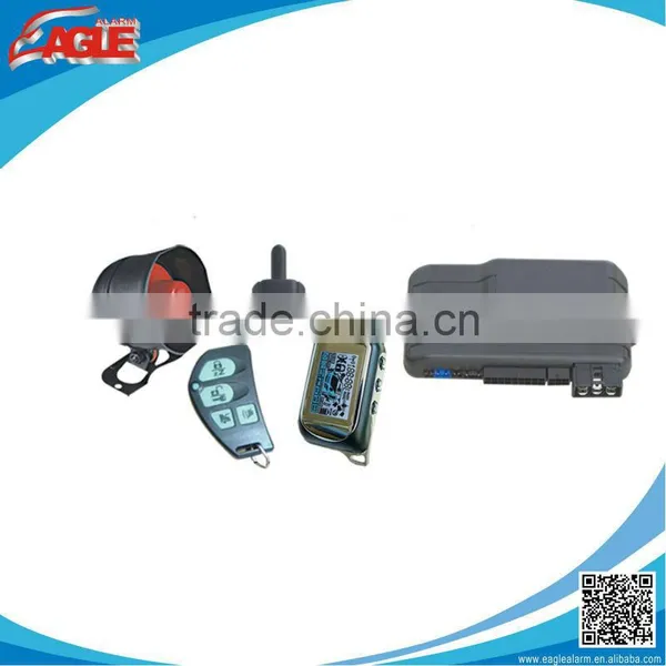 Big LCD Remote Two Way Car Alarm System in Car Alarm With Engine Start