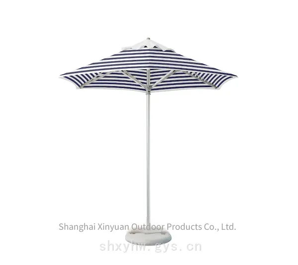 Customized Aluminum Umbrellas, 6-rib Square Courtyard Umbrellas for Residential Shading, Luxurious Outdoor Sun Umbrellas photo-3