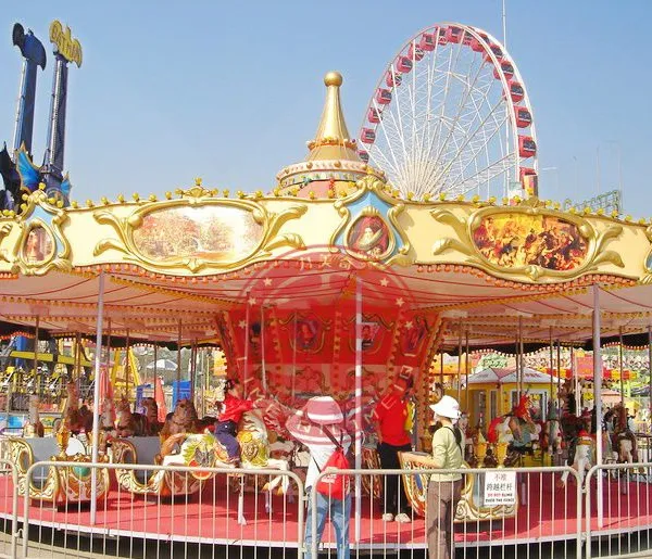 Amusement Park Ride Theme Park Ride Carousel Merry go Round Ride photo-2