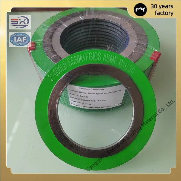 Metal Spiral Wound Gaskets Suitable for High Temperature and Pressure