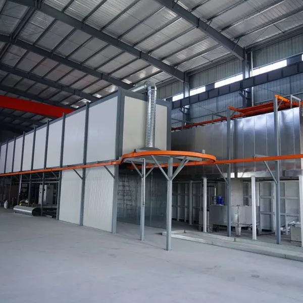 Electrophoresis Line for Motor Accessories: 60 M/Min Conveyor Speed, PLC Touch Screen