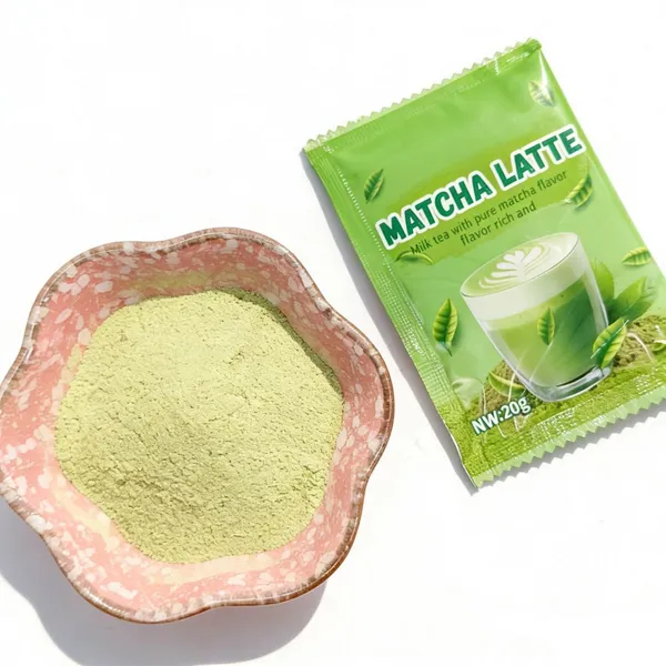Healthy Superfood Matcha Latte Powder Organic Green Tea Latte Instant Mix For Daily Drink Private Label Wholesale photo-2
