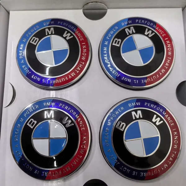 56mm 68mm Auto Part Logo Emblem BMW Car Wheel Floating Center Hub Cap