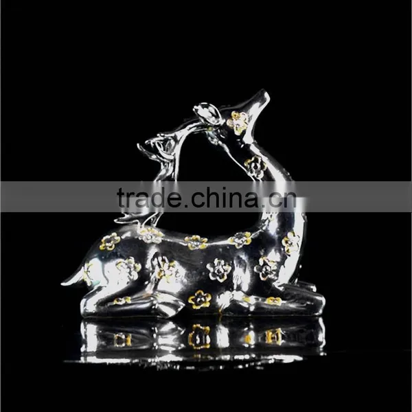 Deer Aircraft Decoration Sculpture Modern Statue Architectural Model Monument Souvenir