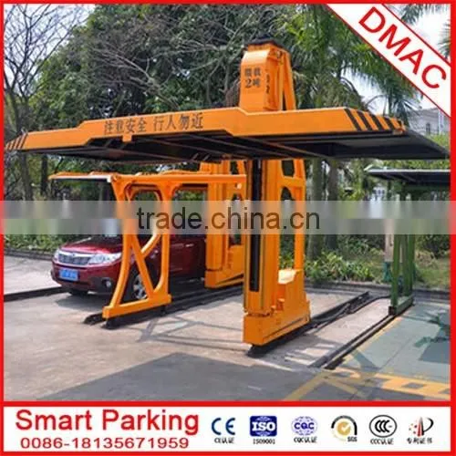 Hot Sale Home 2 Post Parking Lift for Two Cars photo-2