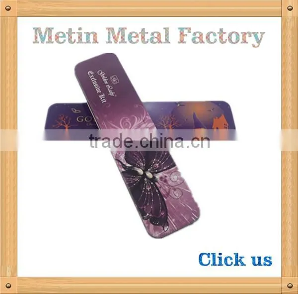 Rectangular Metal Makeup Brush Tin Box photo-6