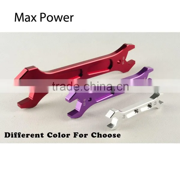 Double-headed Wrench Open End Wrench Aluminum Fittings Wrench High Quality Aluminum Alloy photo-2