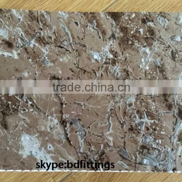 Hot Stamping High Quality Wall Panel Board Thick Plastic Board photo-3
