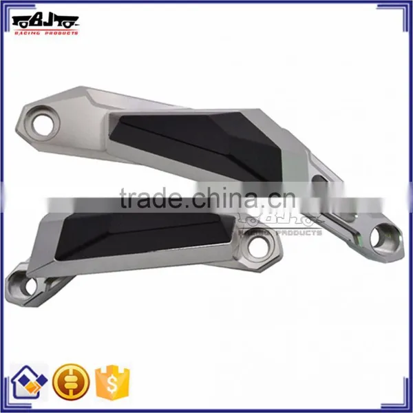 BJ-FS-MT07 CNC 6061 Aluminum Sliver Sliders Crash Protector Left and Right Motorcross Frame Slider for Yamaha MT07 13-15 photo-2