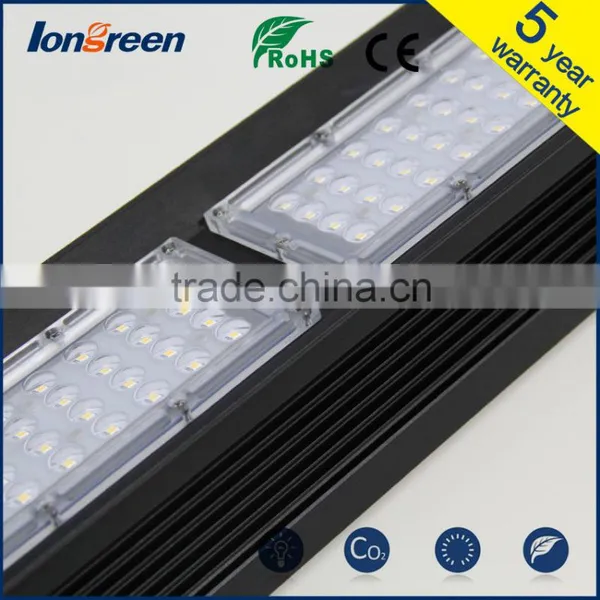 50w 100w 150w 200w Warehouse Led Linear High Bay Light With Motion Sensor photo-2