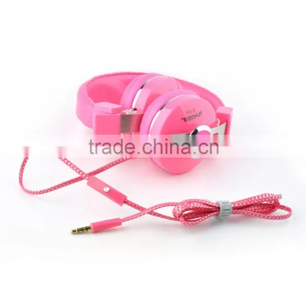 Hot New Products Colorful Wire 40mm Headphone Speaker With Microphone photo-5