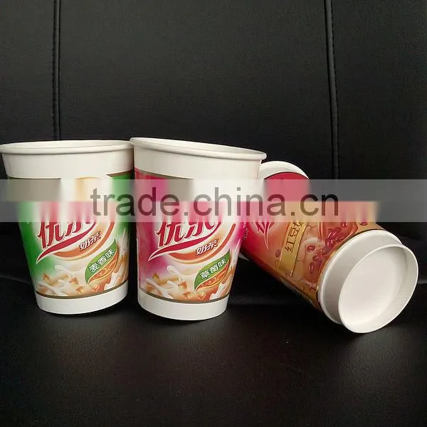 Disposable Cheap Hot Sale Double pe Coated Custom Logo Print Service Cup photo-2