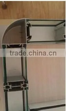 Best Popular Aluminium Extrusion Profile Aluminum Extrusion Profile of Partition With Different Surface Treatment photo-2