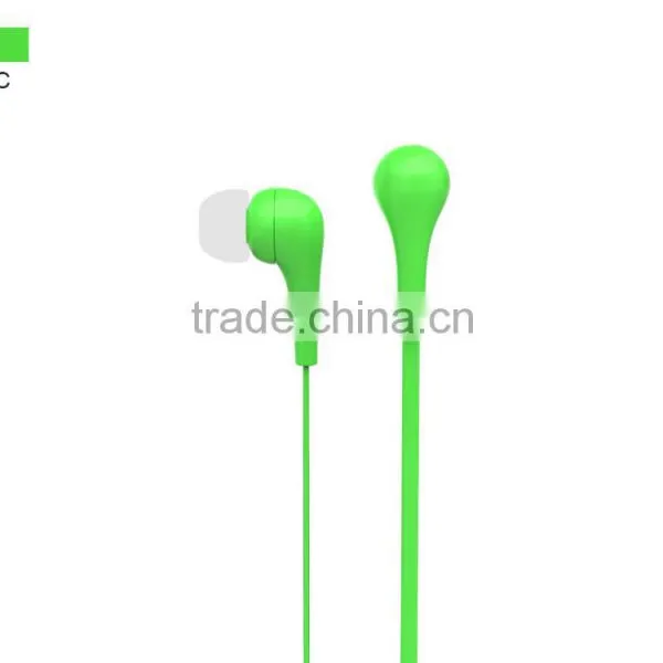2015 New Design Mini Mobile Phone Wired Earphone Earbuds Free Sample photo-4